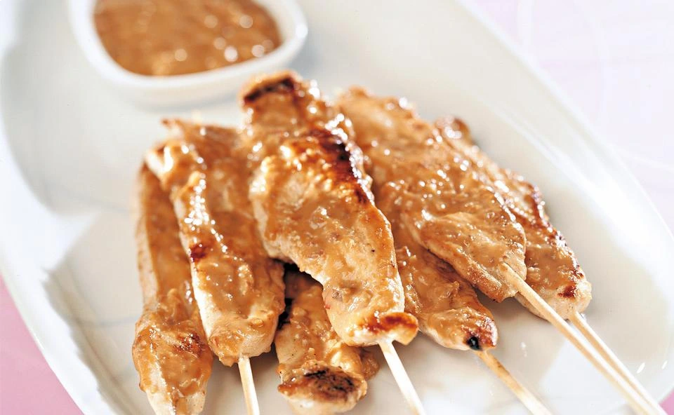 Satay-Spieße 